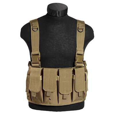 MIL TEC CHEST RIG COYOTE Army Shop MILITARY RANGE