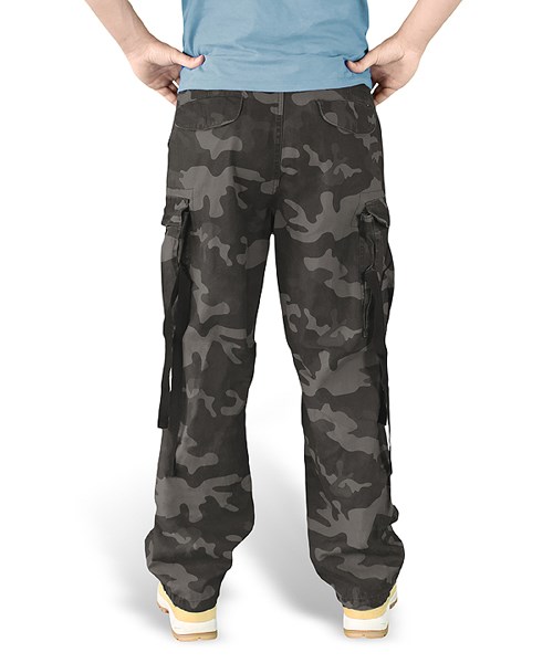 Hose VINTAGE FATIGUE BLACK CAMO SURPLUS 05-3596-42 L-11