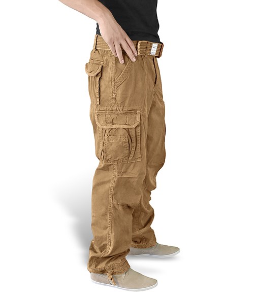 Hose PREMIUM VINTAGE KHAKI SURPLUS 05-3597-74 L-11