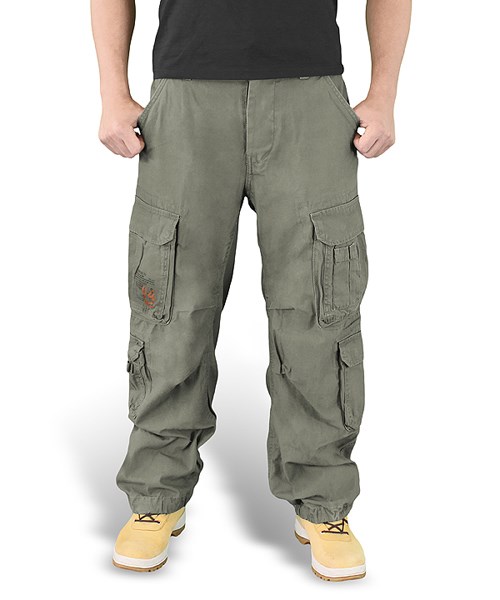 Hose AIRBORNE VINTAGE GRÜN SURPLUS 05-3598-01 L-11