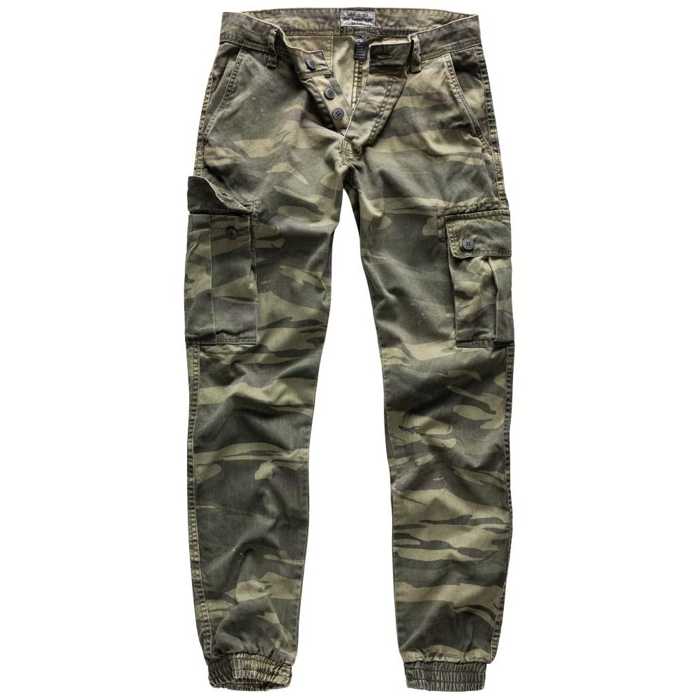 Hose BAD BOYS GREEN CAMO SURPLUS 05-3801-37 L-11
