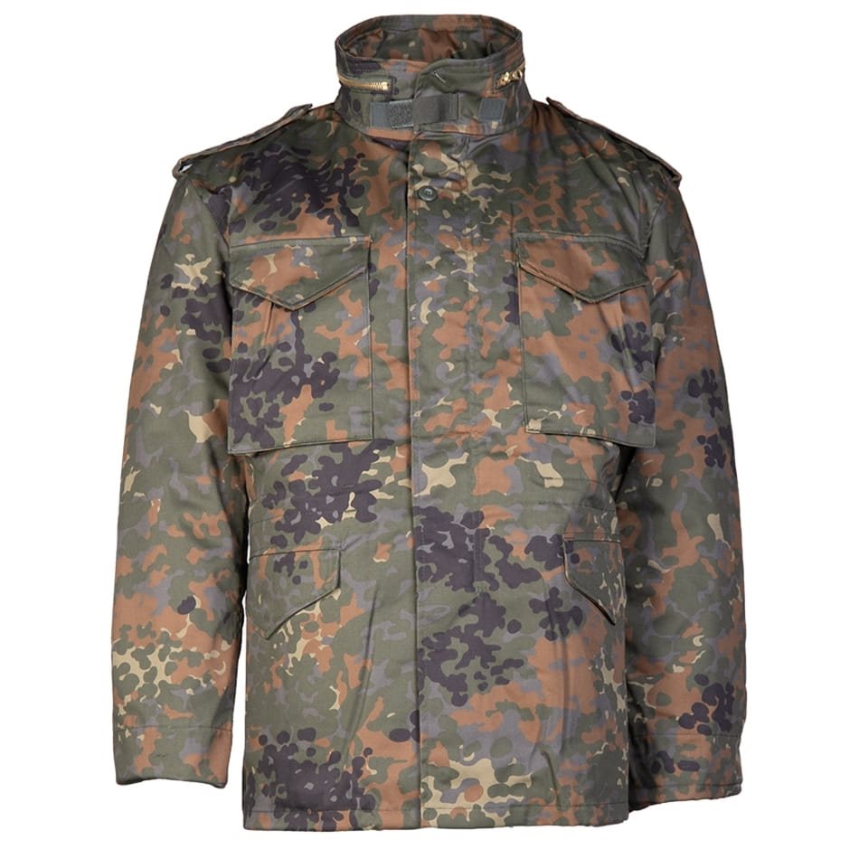 MIL-TEC US Feldjacke M65 mit Steppfutter FLECKTARN Army shop