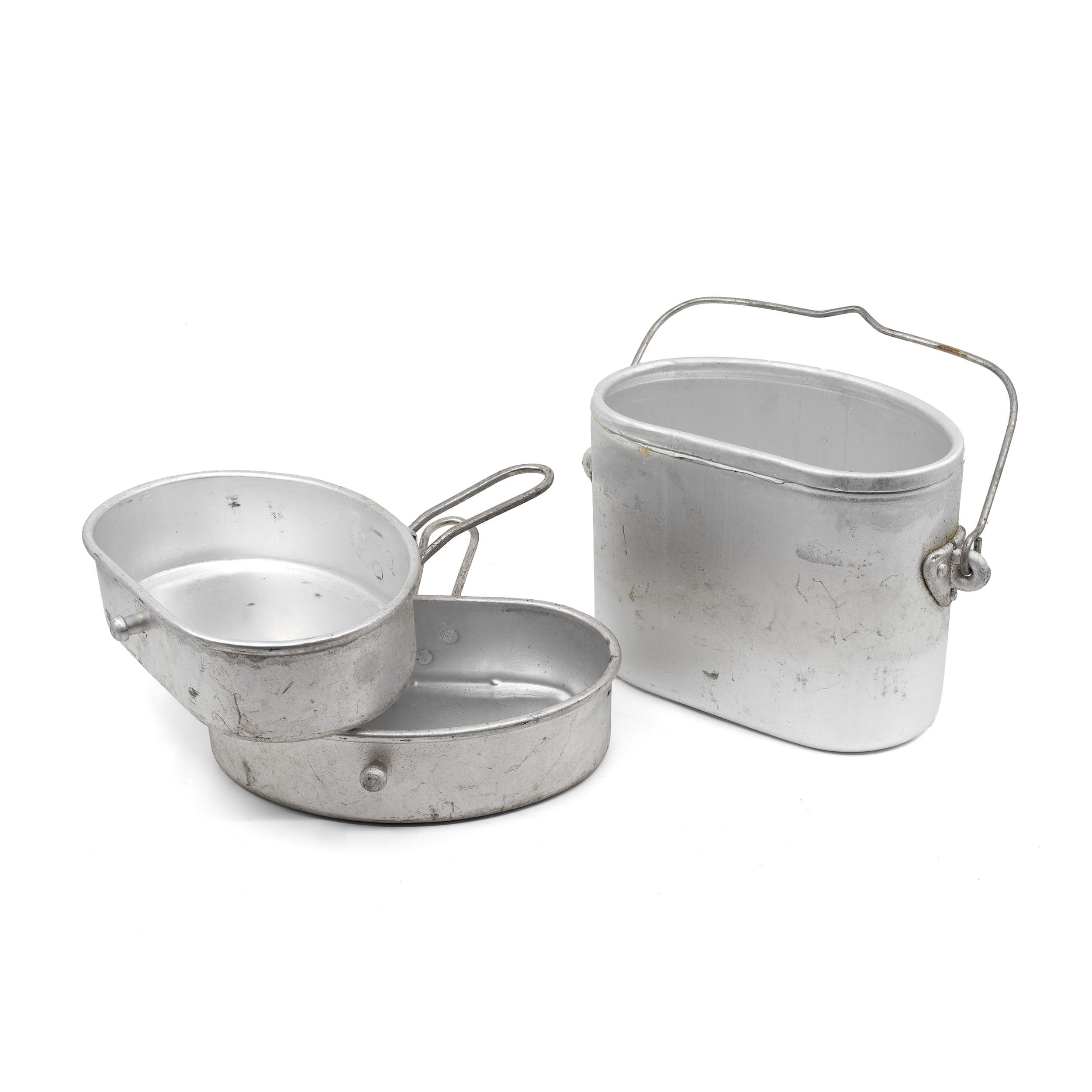 Geschirr ITALIENISCH Dreiteilig M54 Aluminium