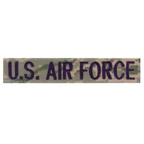 Patch "U.S. AIRFORCE" 15 cm VELCRO TIGER STRIPE MILITARY RANGE 18003526 L-11