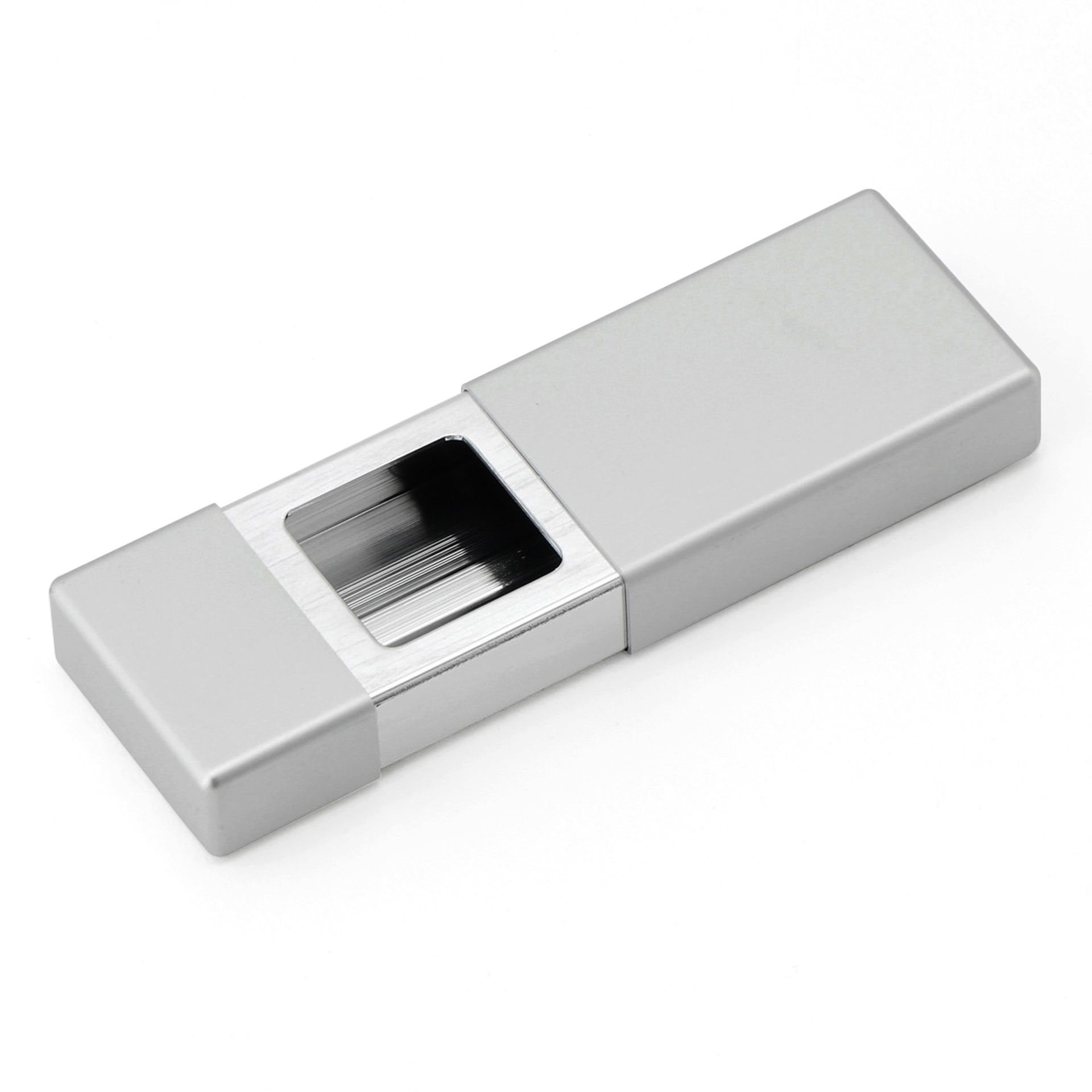 Origin Outdoors reise-Aschenbecher OUTDOOR Eckig SILBER