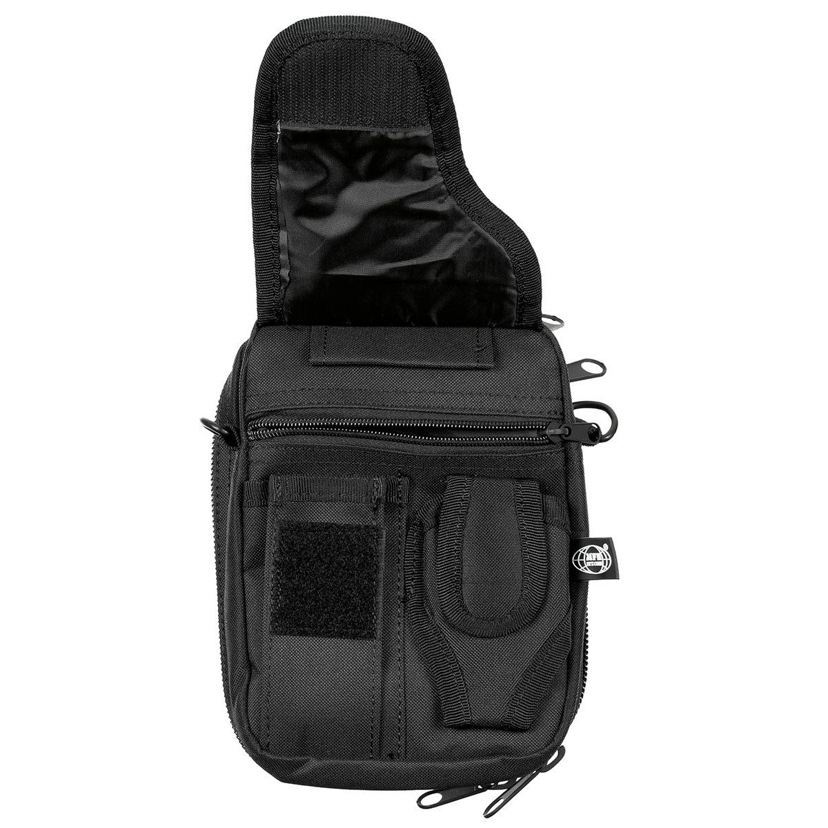 Umghängetasche mit abnehmbarem Riemen SCHWARZ MFH 30705A L-11
