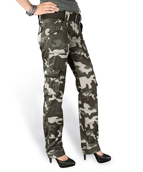 Damenhose PREMIUM SLIMMY BLACK CAMO SURPLUS 33-3588-42 L-11