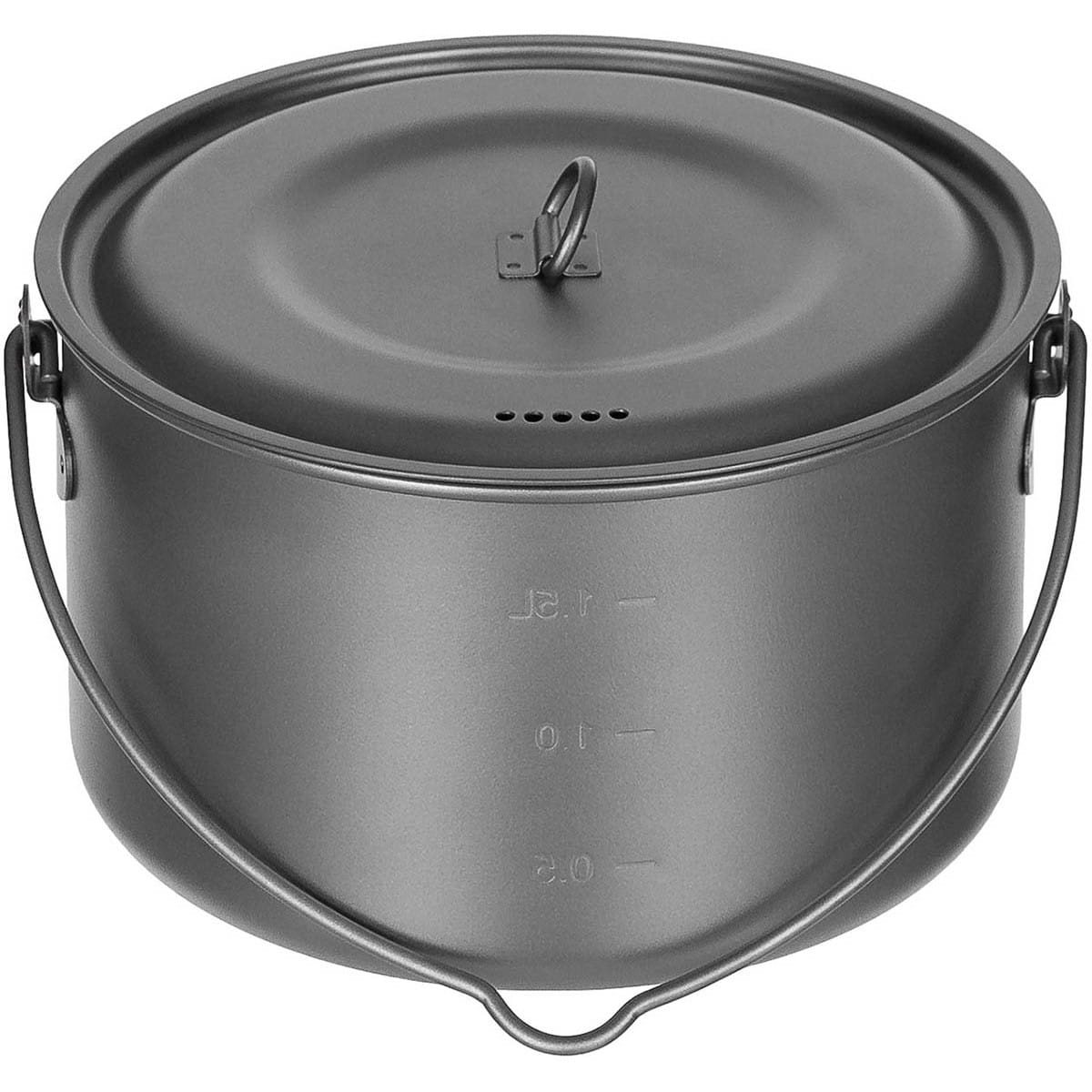 FOX Outdoor topf FOX mit Deckel 1,95 l TITAN