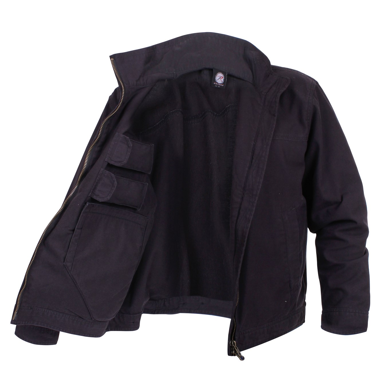 Jacke CONCEALED CARRY light SCHWARZ ROTHCO 59585 L-11