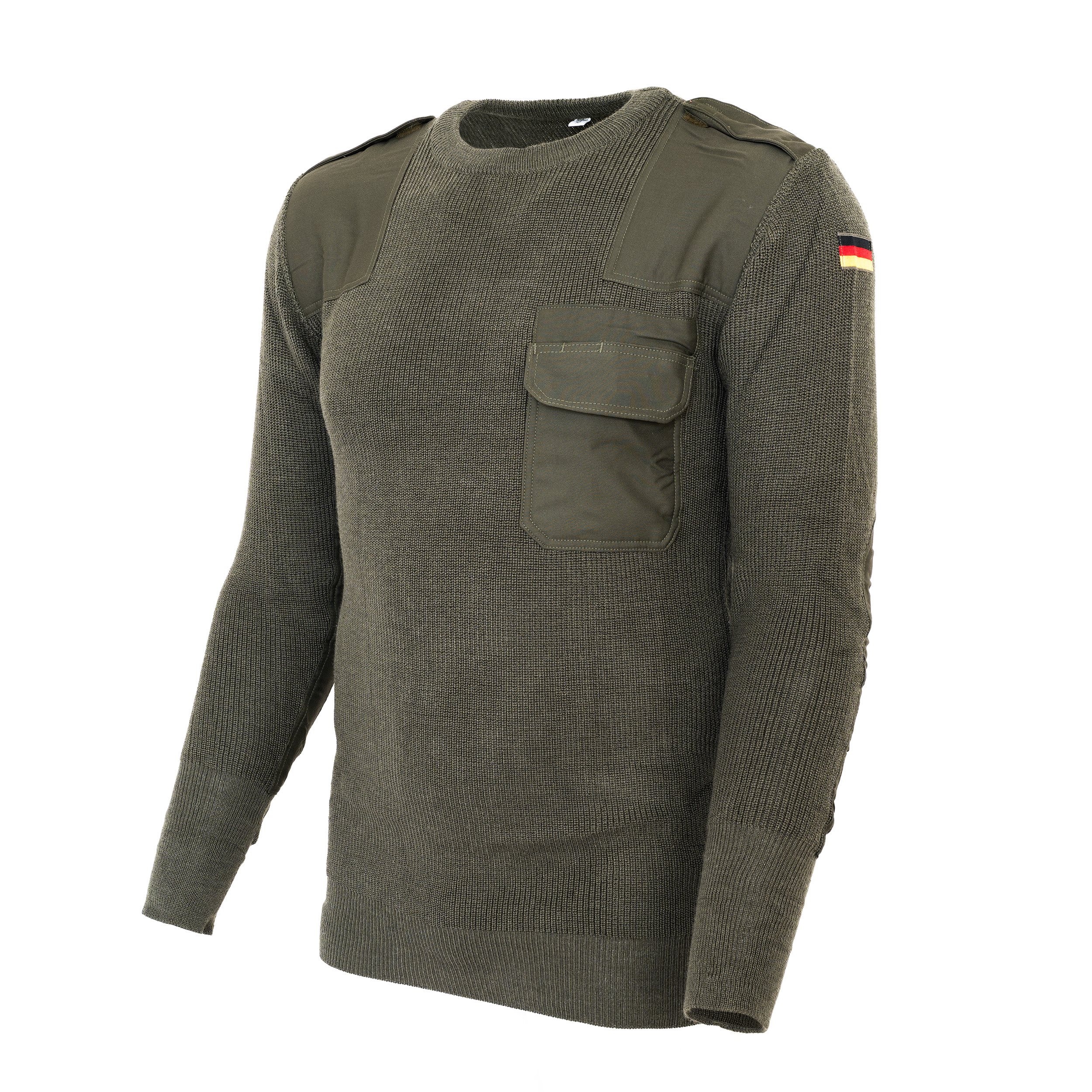 Bundeswehr Pulli Bundeswehr Wollpullover Bundeswehr Pulli Grün