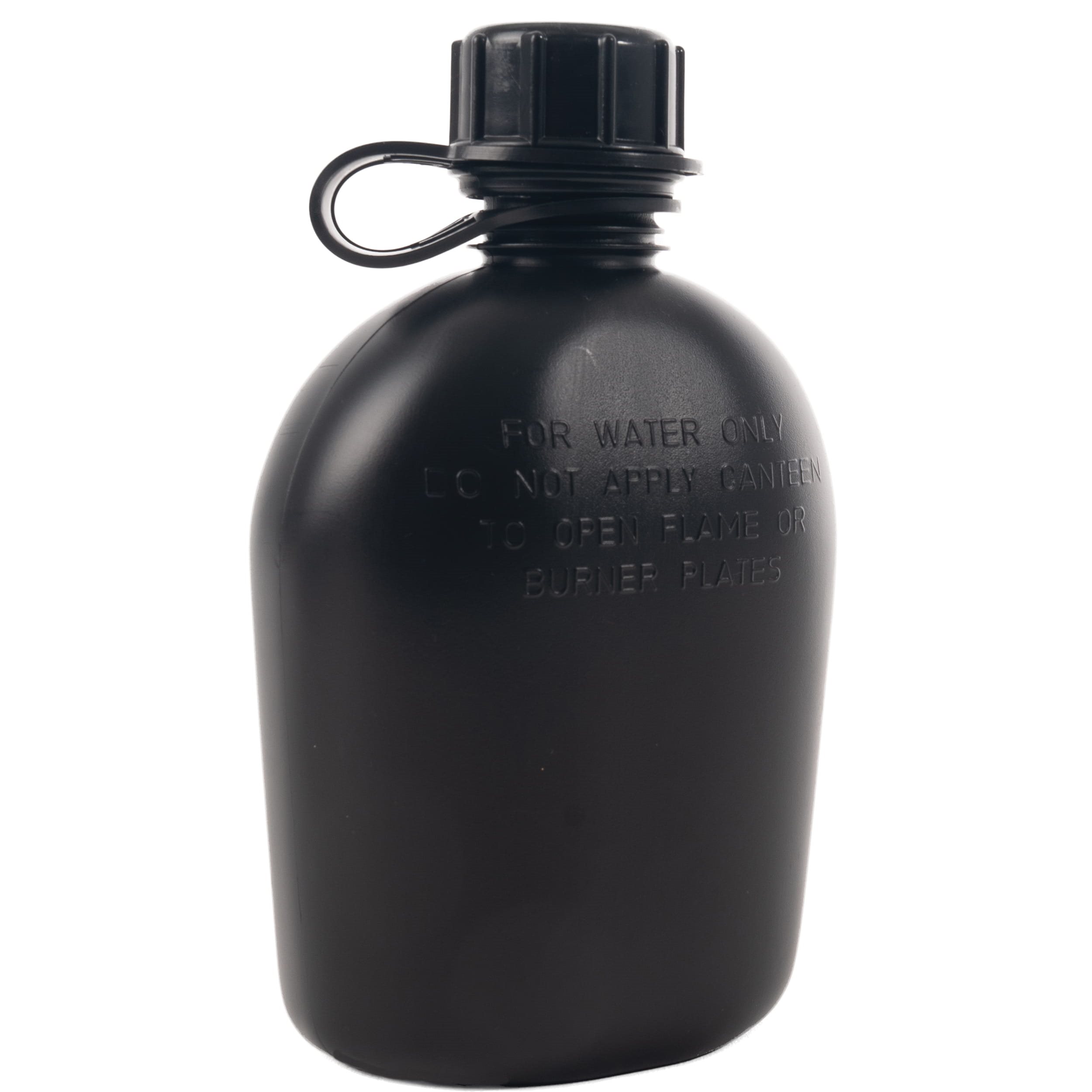 Flasche US 1Qt. plastik SCHWARZ