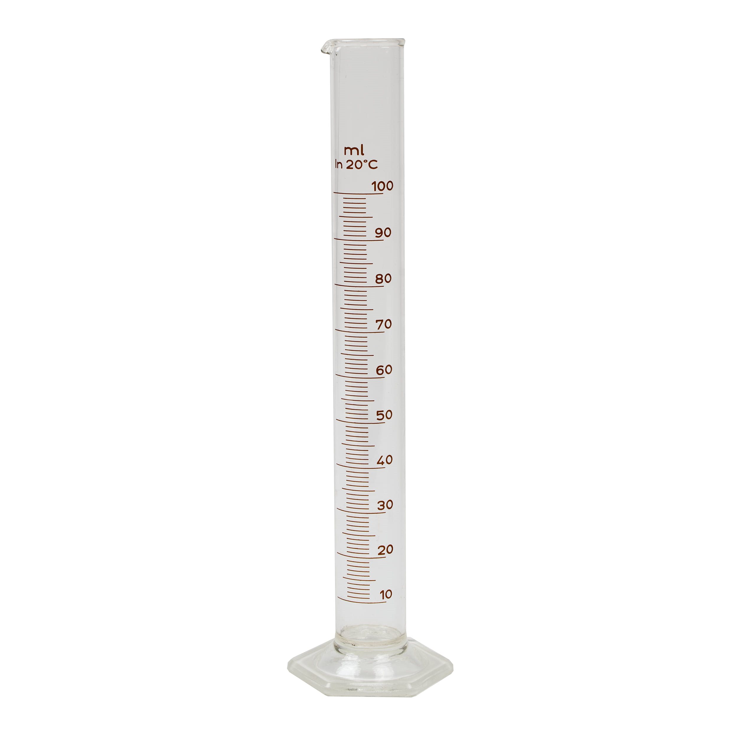 Messzylinder aus Glas 100ml