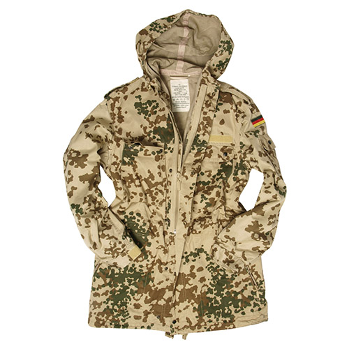Parka Bw Feldjacke Gebraucht Camouflage Bundeswehr Jacke Original