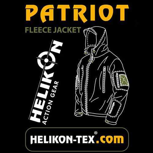 Jacke PATRIOT Heavy Fleece COYOTE Helikon-Tex® BL-PAT-HF-11 L-11