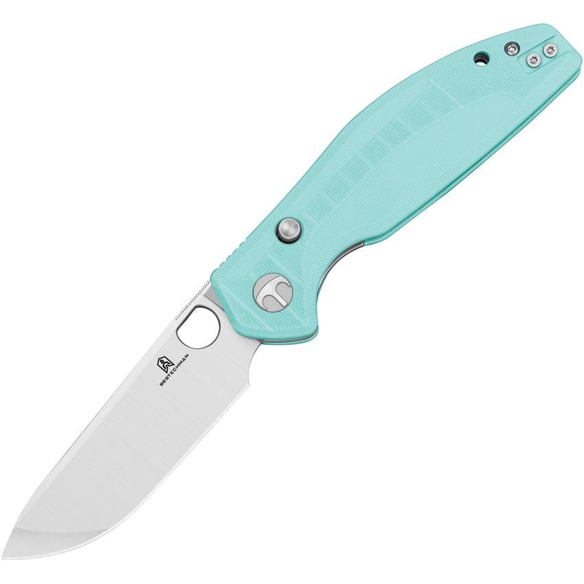 Klappmesser ANGRY OWL B-Lock TÜRKISBLAU BESTECH KNIVES BTKMK12B1 L-11