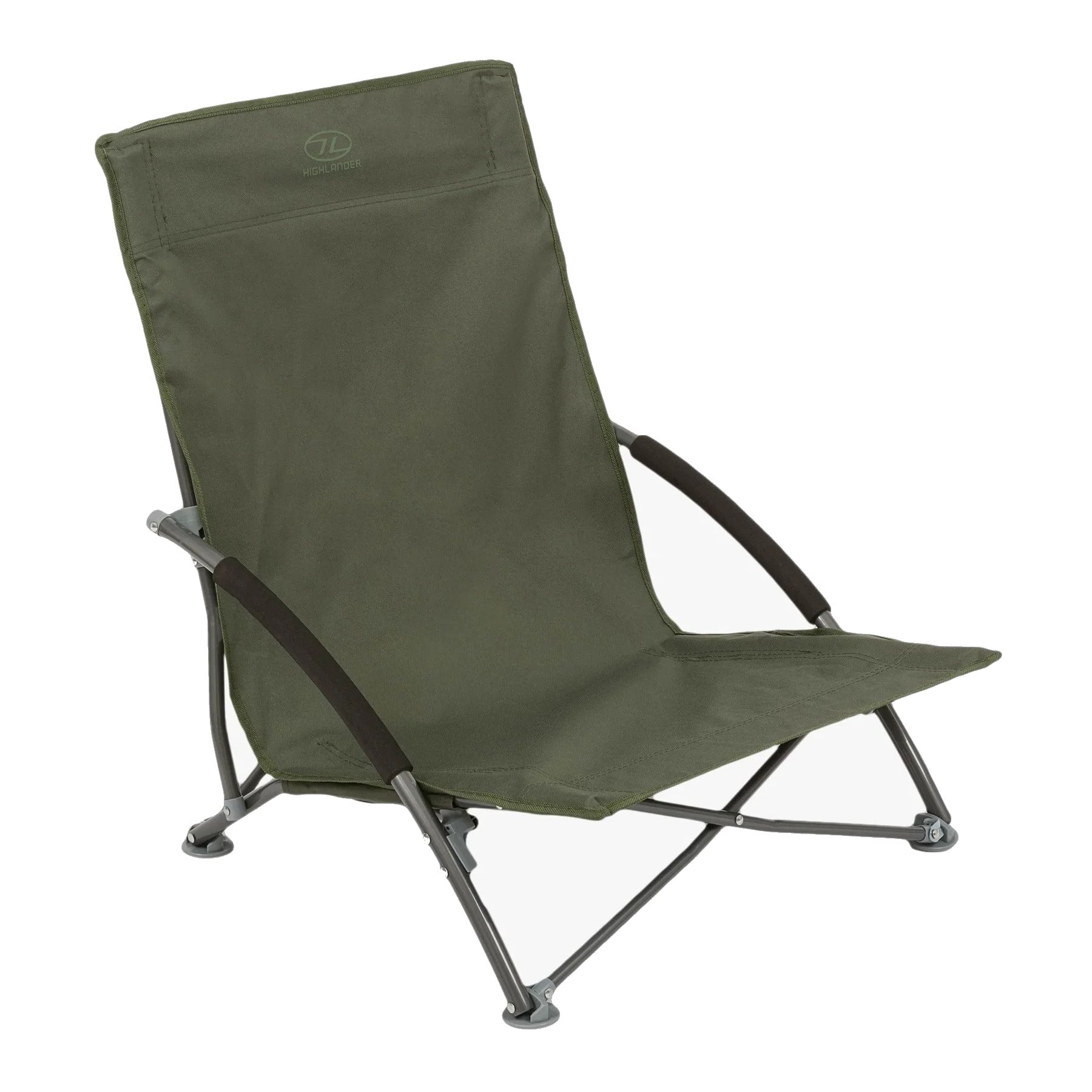 HIGHLANDER stuhl PERCH CAMPING niedriger Sitz OLIV