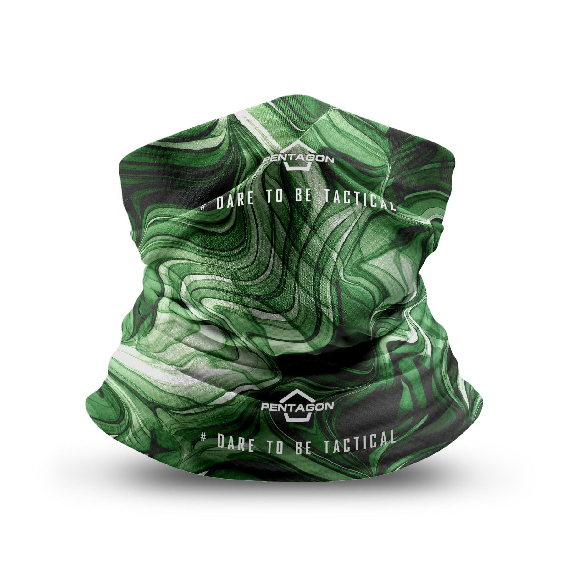 Rundschal SKIRON LIQUID EMERALD PENTAGON K14013-LI-101 L-11