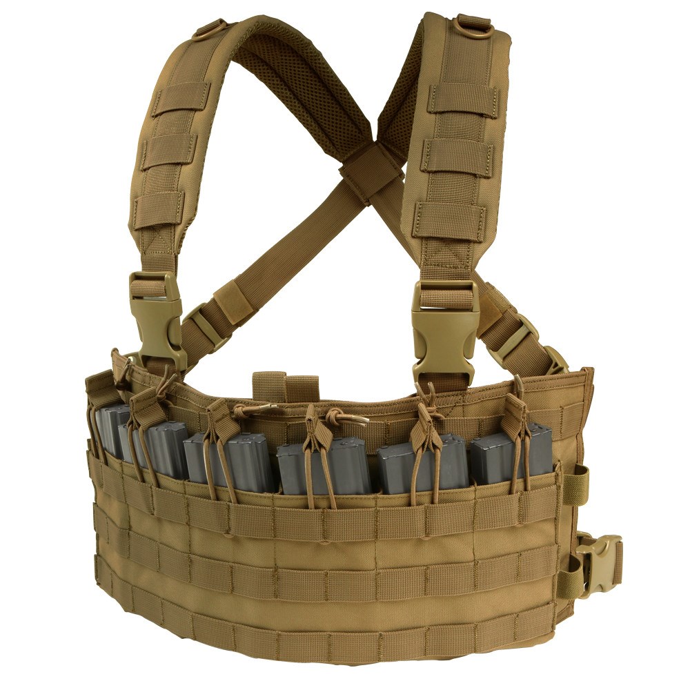 Brown Chest Rig CONDOR OUTDOOR CHEST RIG RAPID ASSAULT COYOTE BROWN | Army shop ...