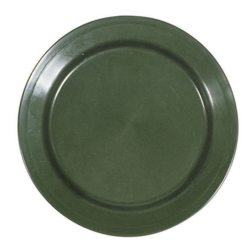MIL-COM teller Polypropylen GRÜN 26 cm