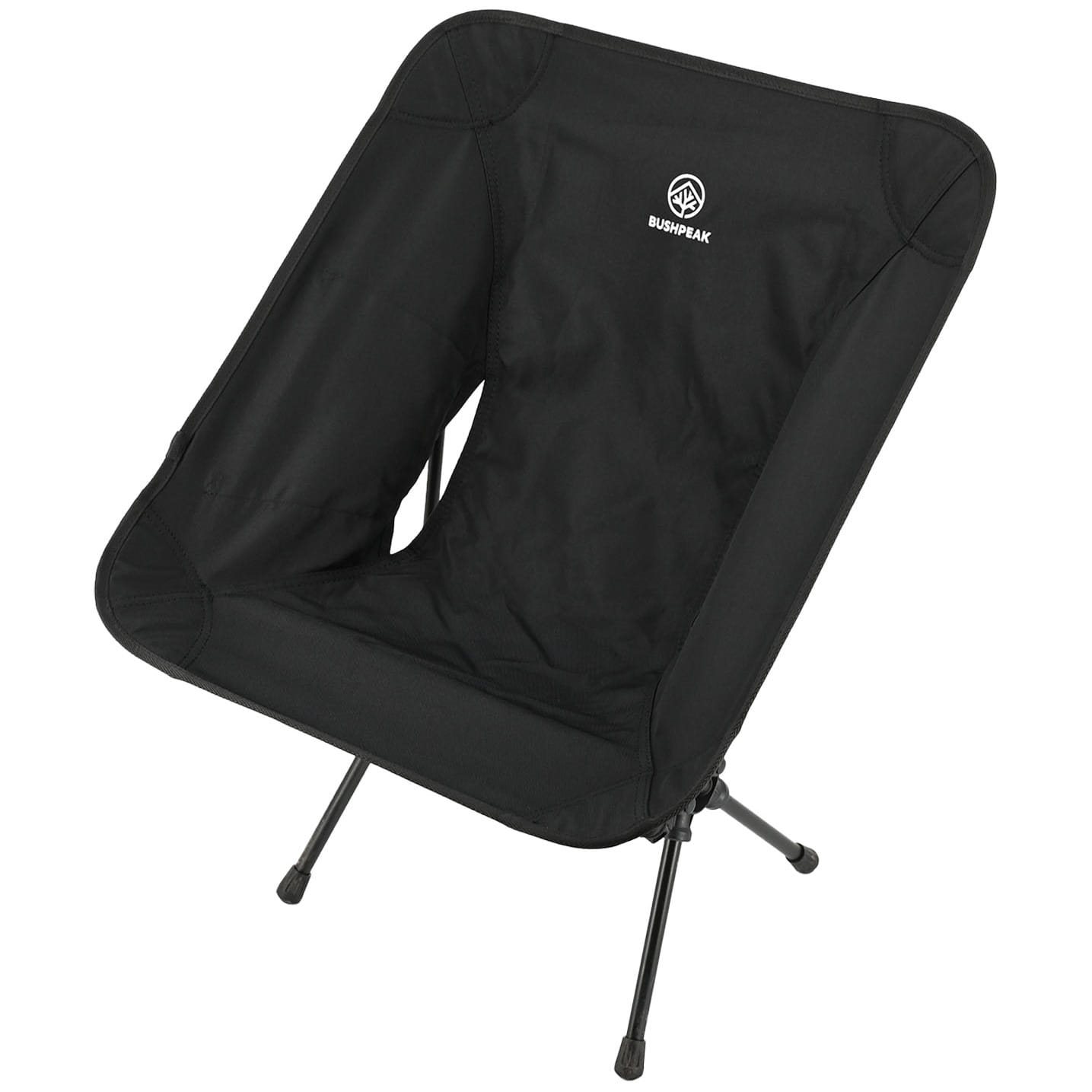 BUSHPEAK wildscape Mini Leichter Klappstuhl SCHWARZ