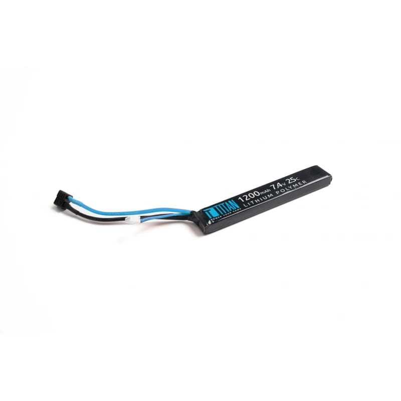 Akku Li-Pol 7,4V 1200mAh, 25C - Stick (buffer) TITAN TIT022 L-11