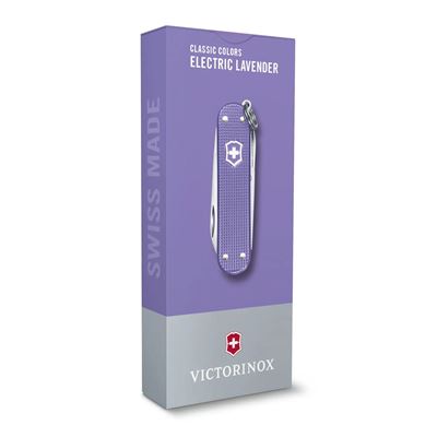 Taschenmesser CLASSIC SD ALOX 58mm ELECTRIC LAVENDER