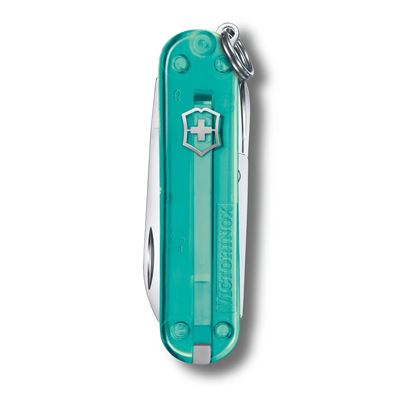 Taschenmesser CLASSIC SD 58mm transparent TROPICAL SURF