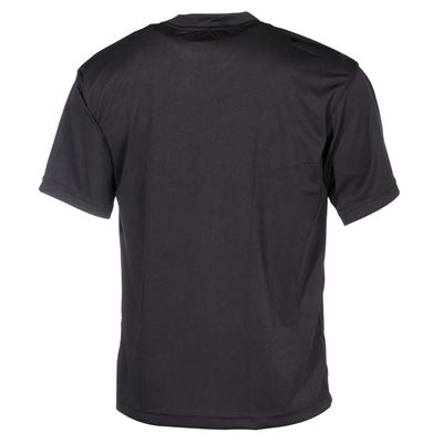 Tactical T-Shirt, atmungsaktiv, schnell trocknend, SCHWARZ MFH 00107A 2