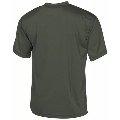Tactical T-Shirt, atmungsaktiv, schnell trocknend, GRÜN MFH 00107B 2