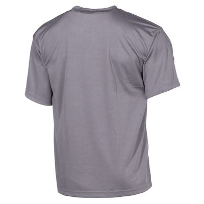 Tactical T-Shirt, atmungsaktiv, schnell trocknend, GRAU URBAN GREY MFH 00107M 2