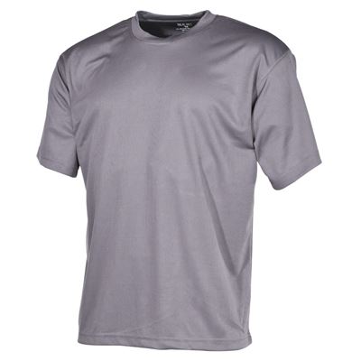 Tactical T-Shirt, atmungsaktiv, schnell trocknend, GRAU URBAN GREY