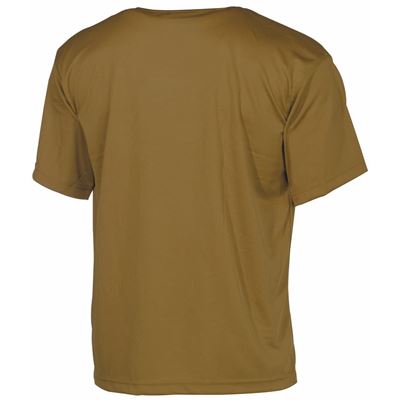Tactical T-Shirt, atmungsaktiv, schnell trocknend COYOTE MFH 00107R 2