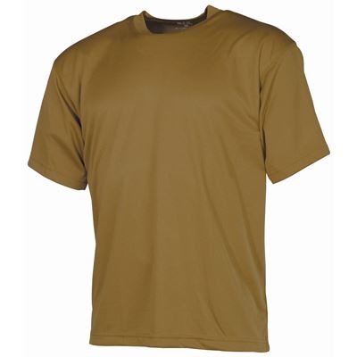 Tactical T-Shirt, atmungsaktiv, schnell trocknend COYOTE