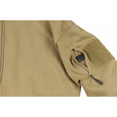 Sweatjacke TACTICAL COYOTE