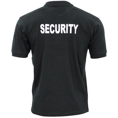 Poloshirt SECURITY SCHWARZ