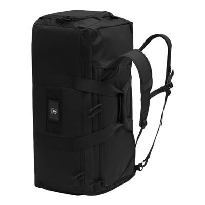 Kombinierte Tasche mit Rucksack TRANSALL 90l SCHWARZ