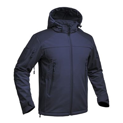 FIGHTER V2 Softshelljacke mit Kapuze NAVY BLAU