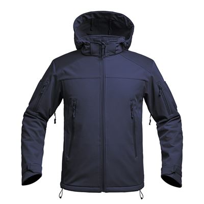 FIGHTER V2 Softshelljacke mit Kapuze NAVY BLAU