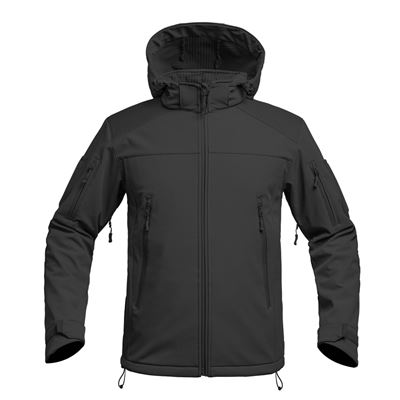 FIGHTER V2 Softshelljacke mit Kapuze SCHWARZ