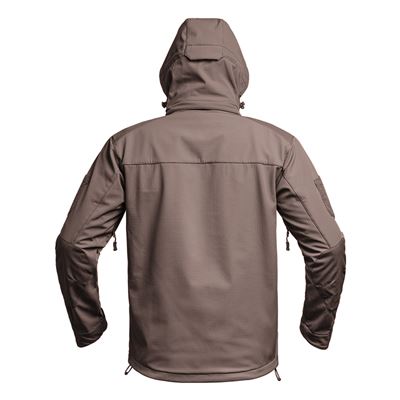 FIGHTER V2 Softshelljacke mit Kapuze BRAUN