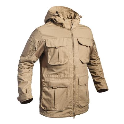 Jacke FIGHTER LONG Ripstop 5.0 TAN
