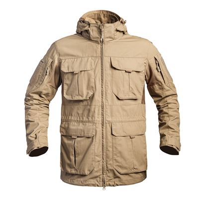 Jacke FIGHTER LONG Ripstop 5.0 TAN