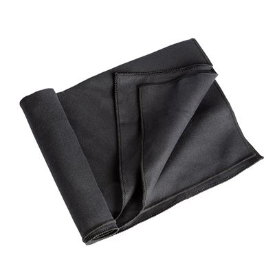Schnelltrocknendes Handtuch EXPEDITION Mikrofaser 75X130 cm SCHWARZ