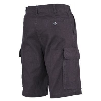 Shorts BW moleskin stonewashed SCHWARZ