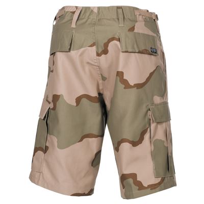 Shorts US Schnitt BDU Seitentaschen 3-COL DESERT