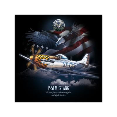 Tshirt P-51 MUSTANG