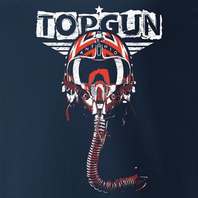 Tshirt TOPGUN BLAU