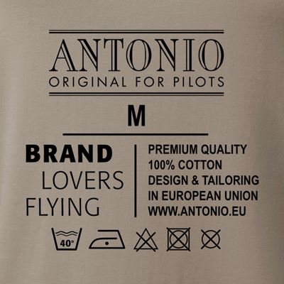 Tshirt PILOT BRAUN