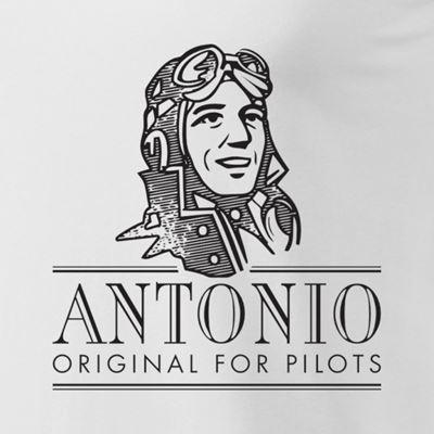 T-Shirt mit BMW 801-Flugmotor WEISS ANTONIO® 0214911 3
