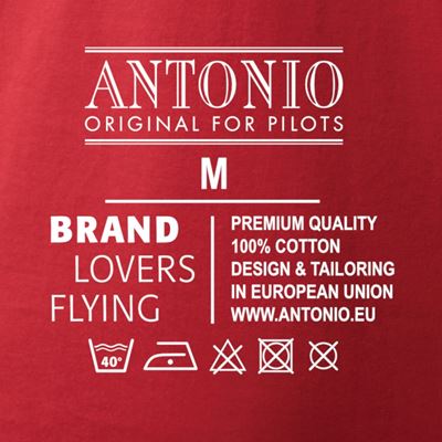 T-Shirt mit NASA-Logo ROT ANTONIO® 0214971 3